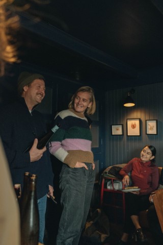 Kai Schätzel und Jule Eichblatt