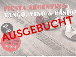 Fiesta Argentina: Tango, Vino & Pasión